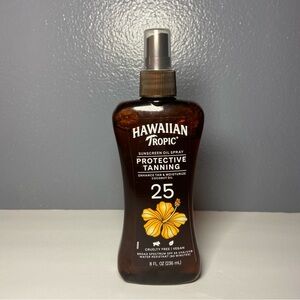 Hawaiian Tropic Island Tanning Coconut Oil Spray, SPF 25, 8 Fl Oz.